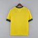 Retro Brazil 1970 home Jersey version short sleeve-7533683