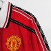 1998/99 Retro Manchester United M-U Home Red Long Jersey version Long sleeve-4878836