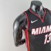 75th Anniversary Miami Heat ADEBAYO#13 black NBA Jersey-8791064