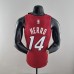 75th Anniversary Miami Heat Jordan HERRO#14 Burgundy NBA Jersey-8989509