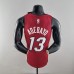 75th Anniversary Miami Heat Jordan ADEBAYO#13 Burgundy NBA Jersey-5873236