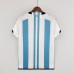2022 Argentina home Blue White Jersey version short sleeve-3509195