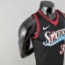 Retro Philadelphia 76ers Iverson #3 big meteor black NBA Jersey-5690504