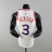 Rookie Philadelphia 76ers Iverson #3 white NBA Jersey-7028514