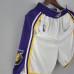 75th anniversary Los Angeles Lakers white NBA shorts-4966057