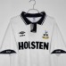 1991/93 Retro Tottenham Hotspur Home White Jersey version short sleeve-1356790