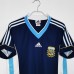 1998 Retro Argentina Home Navy Blue Jersey version short sleeve-7810796