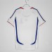2006 Retro France Away White Jersey version short sleeve-5704516