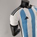 2022 World Cup National Team Argentina home Blue White Jersey version short sleeve (player version)-1881358