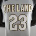 2018 JAMES #23 Cleveland Cavaliers Grey NBA Jersey-5472366