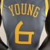 2018 YOUNG #6 Golden State Warriors Grey NBA Jersey-8757529
