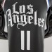 WALL#11 Los Angeles Clippers Black NBA jersey-2632454