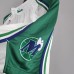 2022 Dallas Mavericks Urban Edition NBA Shorts White Green Trim-9452359