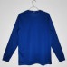 2008/09 Retro Manchester United M-U second Away Blue Jersey version Long sleeve-4553162