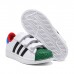 Superstar Kids Running Shoes-White/Black-6628296