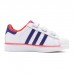 Superstar Kids Running Shoes-White/Red-3555076