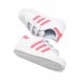 Superstar Kids Running Shoes-White/Pink-6299962