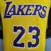 Los Angeles Lakers #23 Yellow Jersey NBA Jersey-3792861