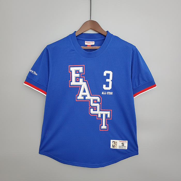 Mitchellness 09 Season All-Star Game No. 3 Iverson Retro Mesh Short Sleeve-2271018
