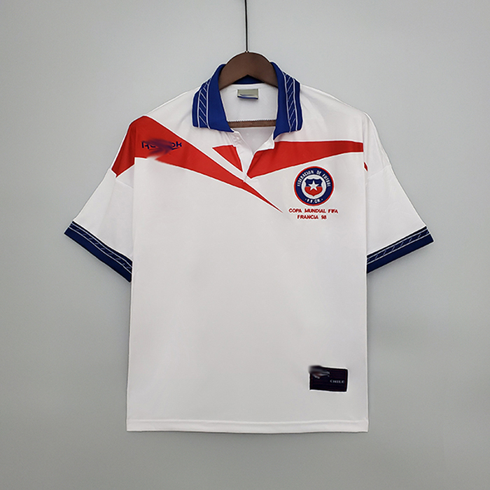 Retro Chile 1998 away Jersey version short sleeve-9205781
