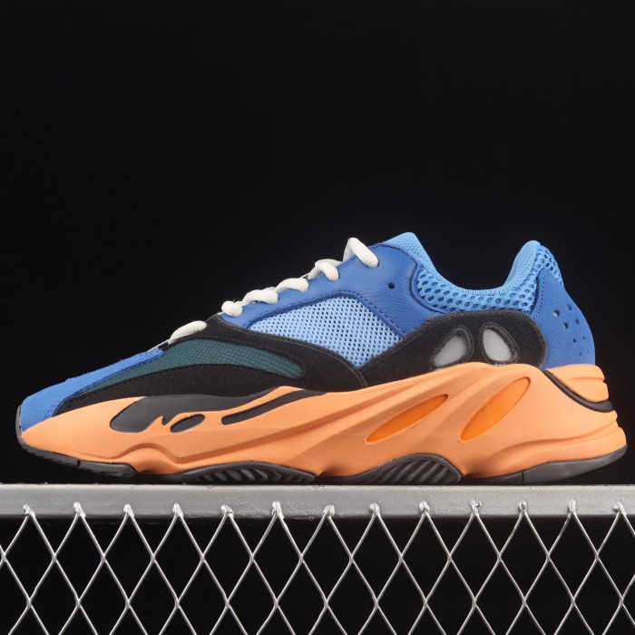Kanye West x Yeezy 700 Boost Running Shoes-Blue/Orange-1670208