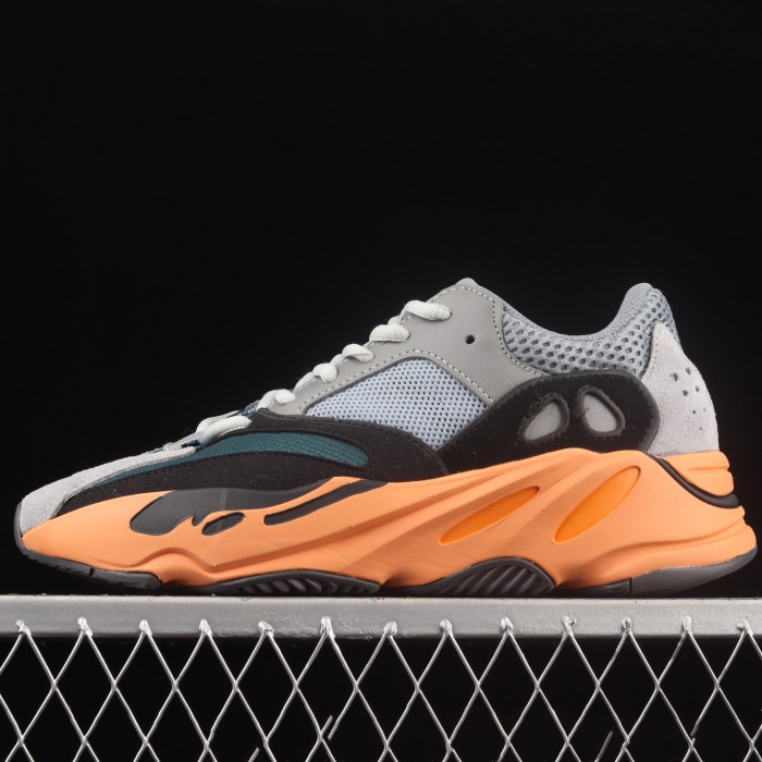 Kanye West x Yeezy 700 Boost Running Shoes-Gray/Orange-774879