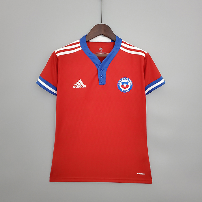 2021 Chile woman home Jersey version short sleeve-7452712