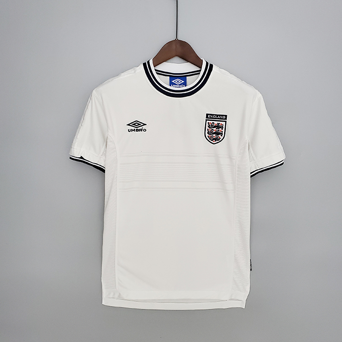 Retro 2000 England home Jersey version short sleeve-926666
