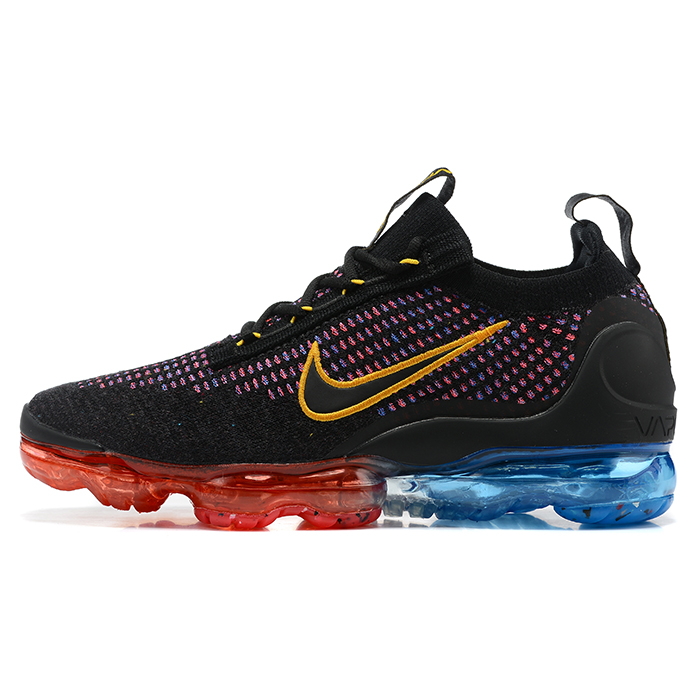 2021 Air Max VaporMax Running Shoes-Black/Yellow-1536500
