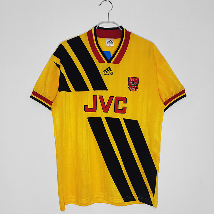 Retro 1993/94 Arsenal Yellow Jersey version short sleeve-6057098