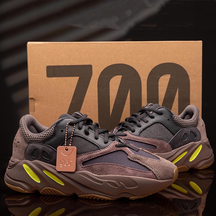 Kanye West Boost Yeezy 700 Running Shoes-Brown/Black-3274032