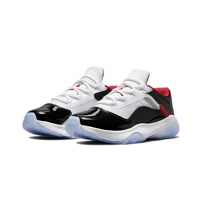 Air Jordan 11 AJ11 LOW Running Shoes-White/Black-6076024