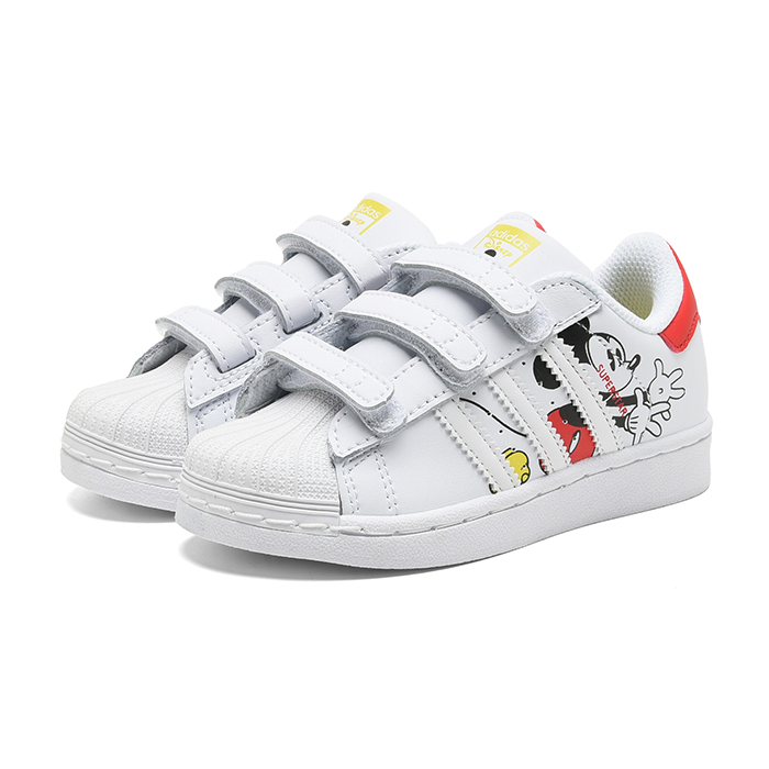 Superstar Kids Running Shoes-White/Cartoon-5931457