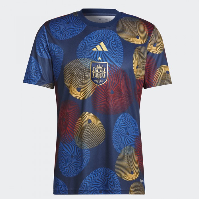 SPAIN PRE-MATCH JERSEY Jersey version short sleeve-1652393