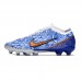 Air Zoom Mercurial Vapor XV Elite FG Soccer Shoes-White/Blue-306991