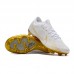 Air Zoom Mercurial Superfly IX Elite FG Soccer Shoes-White/Gold-7722584