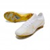 Air Zoom Mercurial Superfly IX Elite FG Soccer Shoes-White/Gold-7722584