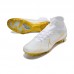 Air Zoom Mercurial Superfly IX Elite FG Soccer Shoes-White/Gold-9498684