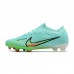 Air Zoom Mercurial Superfly IX Elite FG Soccer Shoes-Blue/Green-8766107