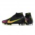 Air Zoom Mercurial Superfly IX Elite FG High Soccer Shoes-Black/Green-7942182