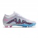 Air Zoom Mercurial Vapor XV Elite FG Soccer Shoes-White/Blue-6403419