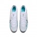Air Zoom Mercurial Vapor XV Elite FG Soccer Shoes-White/Blue-5136576