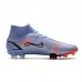 Mbappé Superfly 8 Elite FG High Soccer Shoes-Purple/Red-5179051
