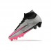 Air Zoom Mercurial Superfly IX Elite FG High Soccer Shoes-Grey/Black-3069582