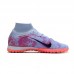Air Zoom Mercurial Vapor XV Elite TF High Soccer Shoes-Grey/Purple-1727557