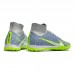 Air Zoom Mercurial Vapor XV Elite TF High Soccer Shoes-Grey/Purple-6160491