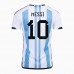 2022 World Cup Argentina 3-Star Home Blue White Jersey Kit short sleeve-7454382