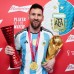 2022 World Cup Argentina 3-Star Home MESSI 10 Blue White Jersey Kit short sleeve-304667