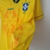 Retro 93/94 Brazil home Yellow Jersey version short sleeve-7811919