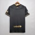 20/21 Paris Saint-Germain PSG Away Black Jersey Kit short sleeve-5002678